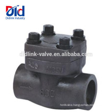 High Pressure China Factory 150 800 Pornd Grade Forging A105 Forged Steel Check Valve 1 2